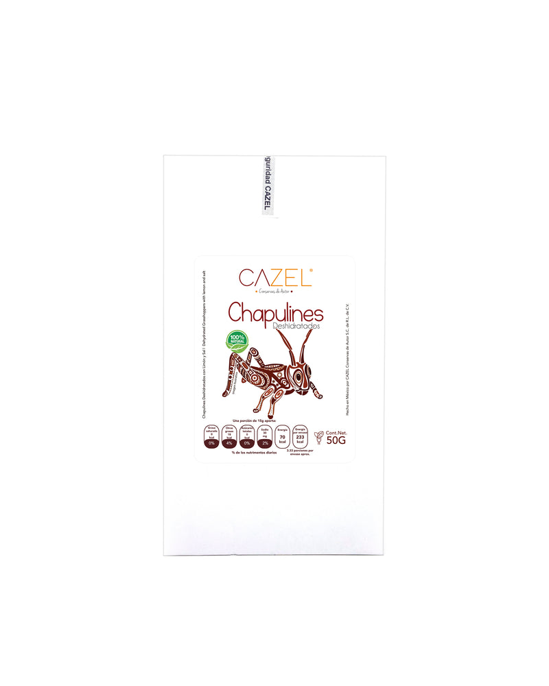 Chapulines Oaxaqueños Deshidratados 50GR