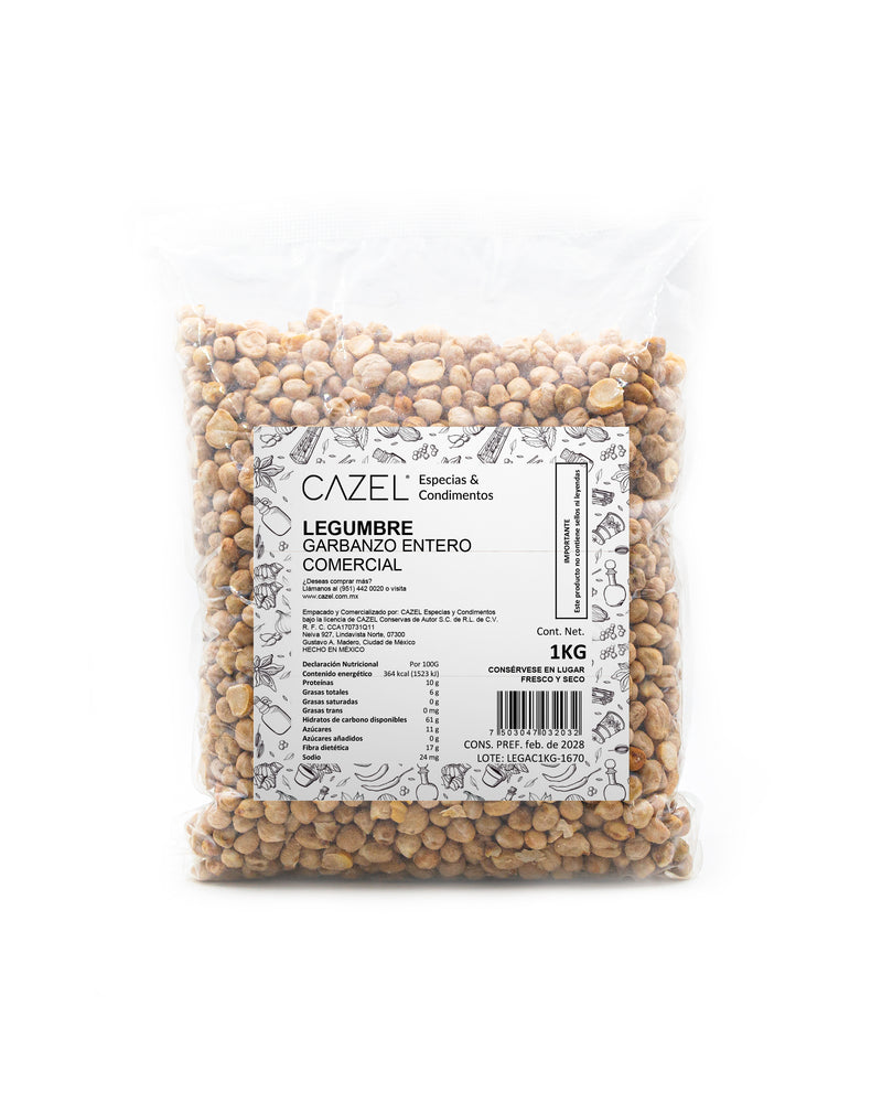 Garbanzo Entero Comercial 1KG