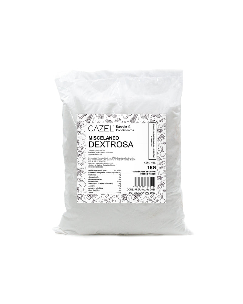 Dextrosa Monohidratada 1kg