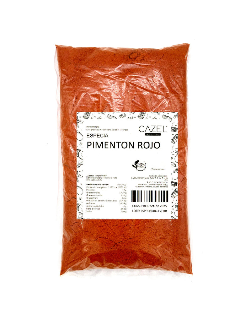 Pimentón Rojo 1KG