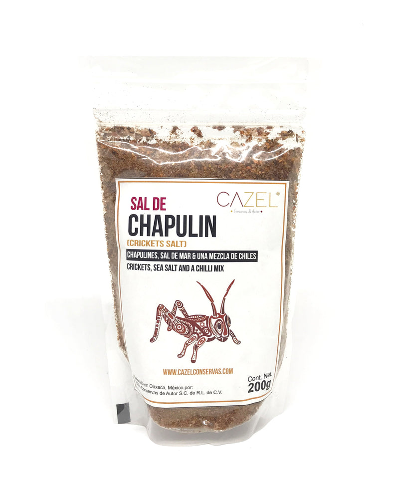 Sal de Chapulines 200g - CAZEL