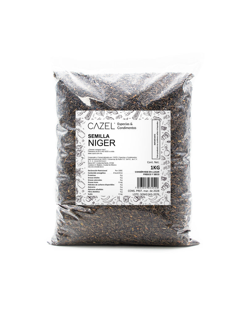 Semilla De Niger Premium Oaxaca 1kg