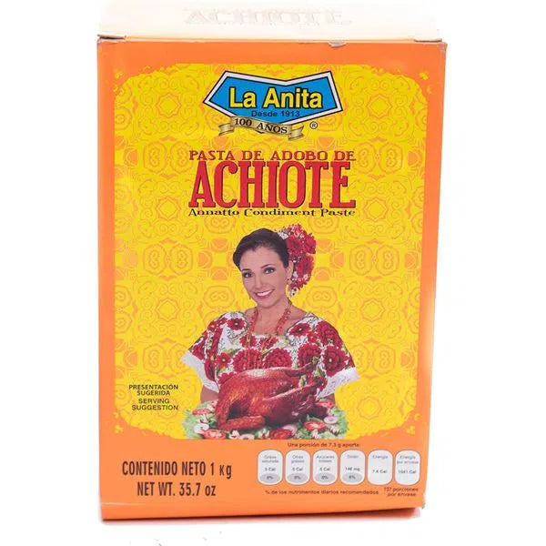 La Anita Pasta de Adobo de Achiote 1KG