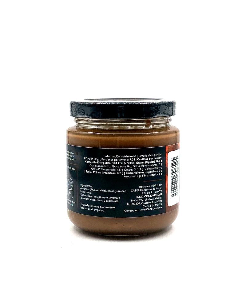 Crema de Almendra con Cacao 220g